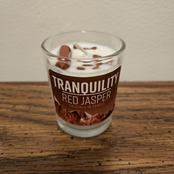 Tranquility Red Jasper Candle - Picture 2 of 2